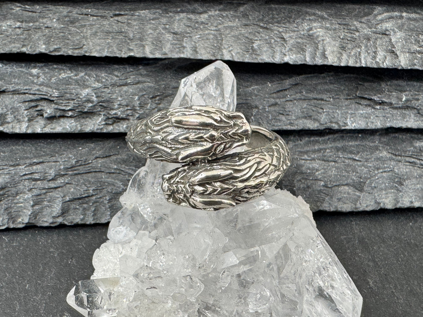"Dragons" Sterling Ring
