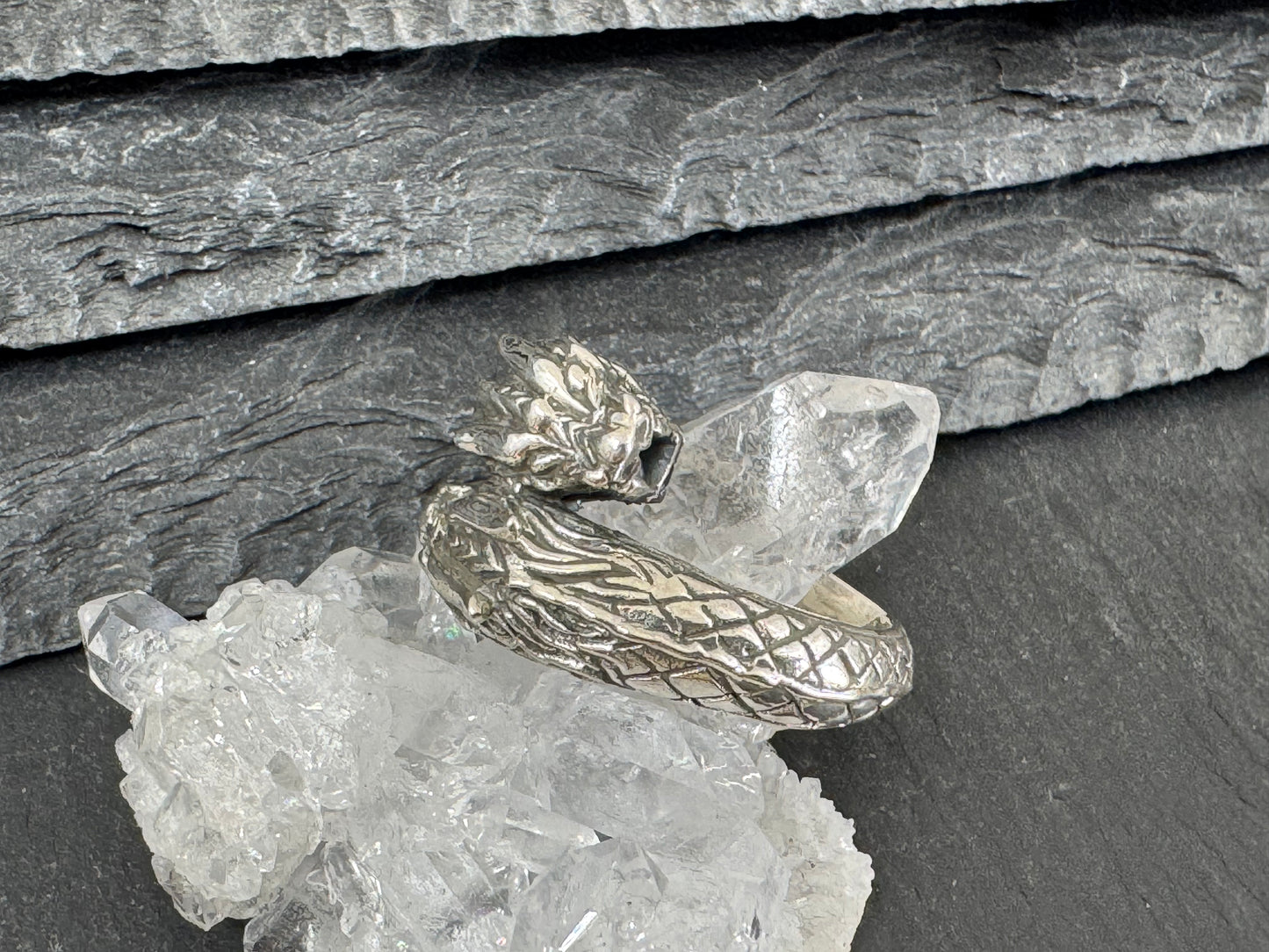 "Dragons" Sterling Ring