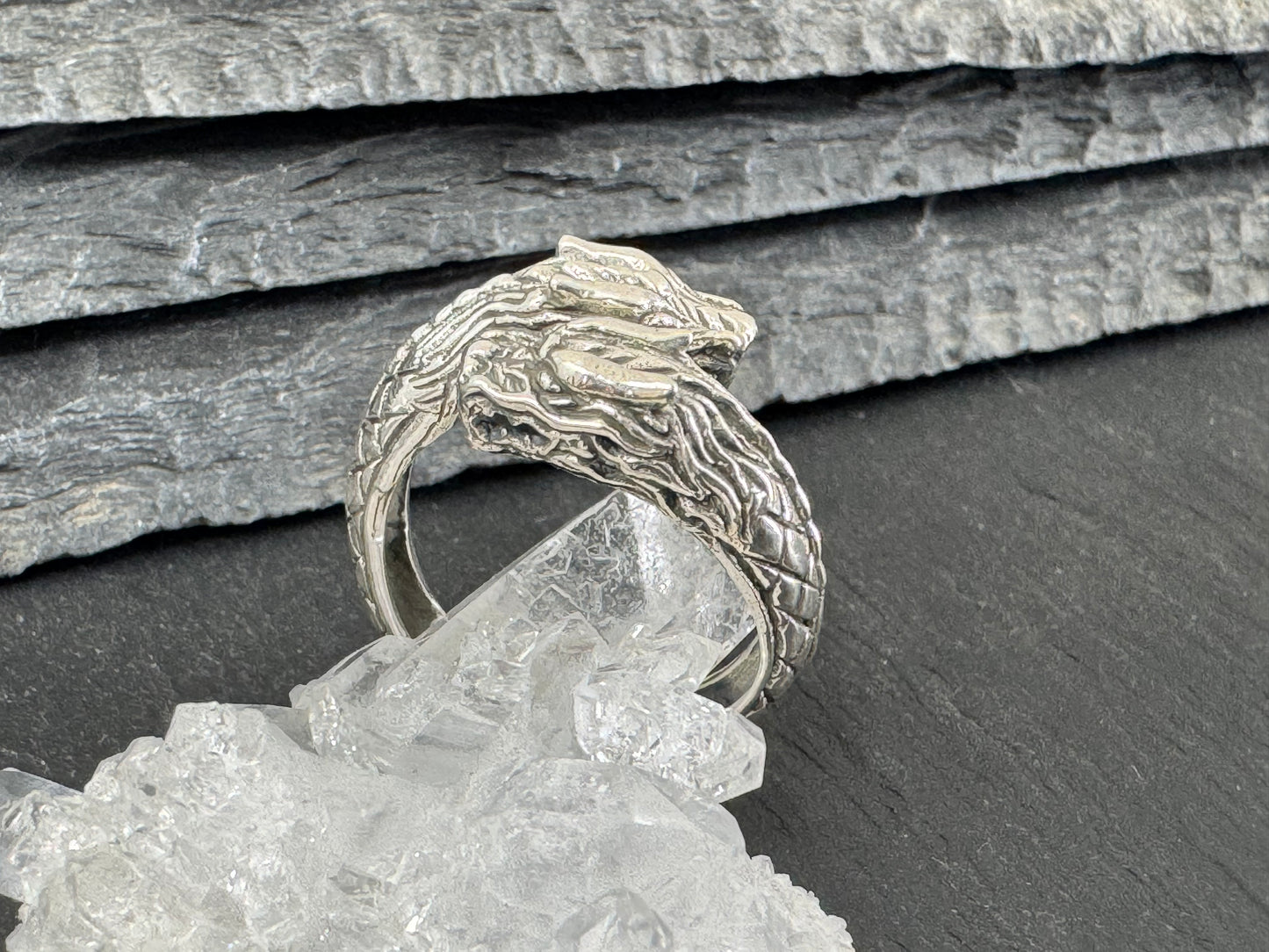 "Dragons" Sterling Ring