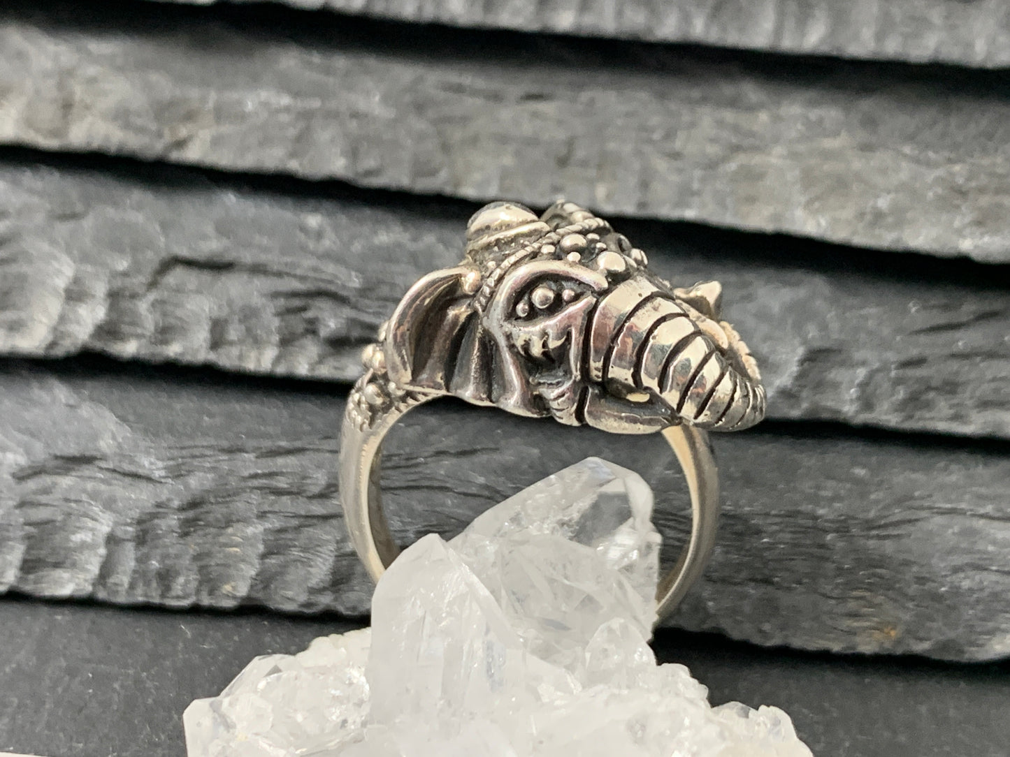 "Elephant" Sterling Silver Ring size 6.5, 8 & 9 US
