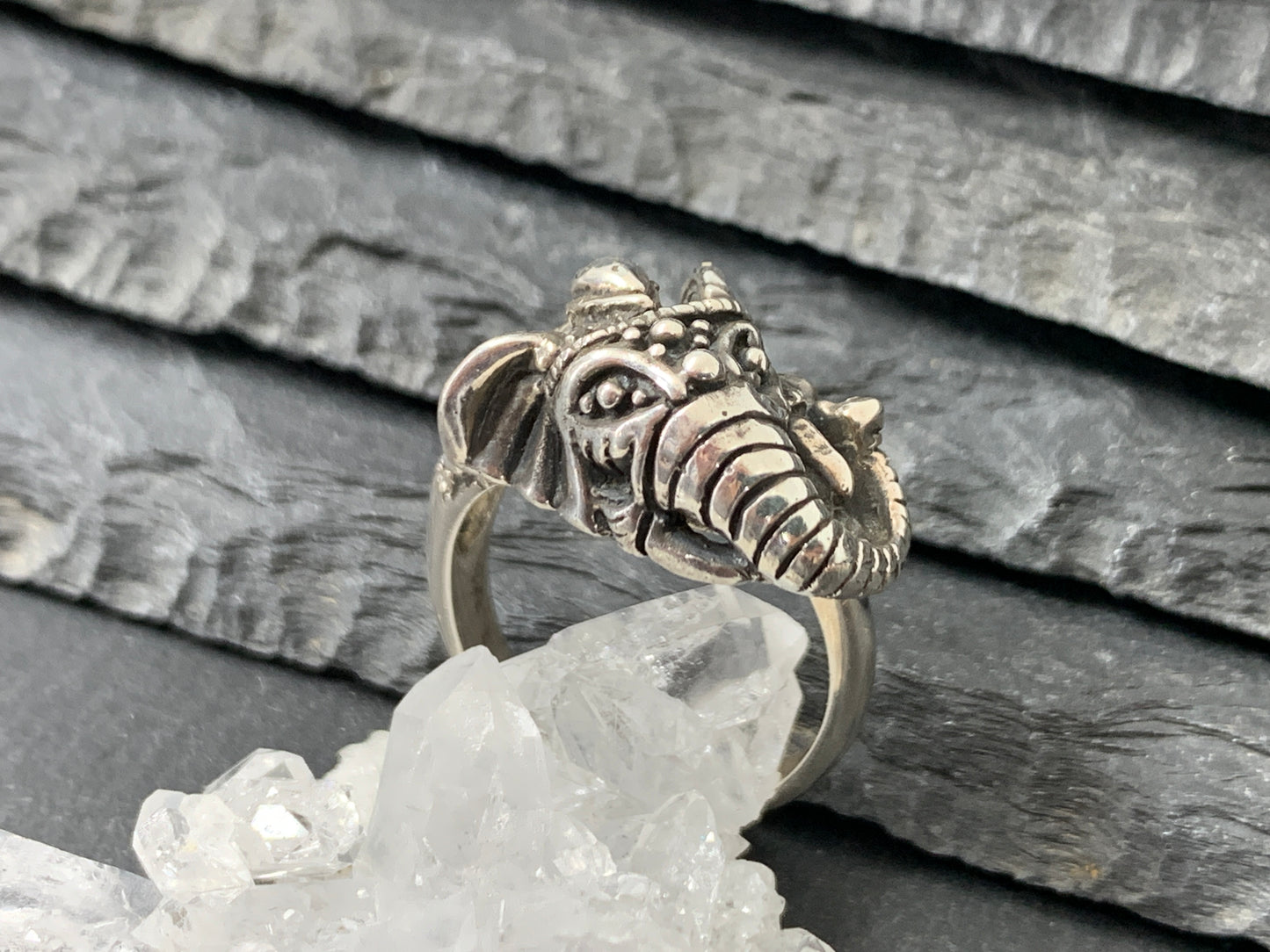 "Elephant" Sterling Silver Ring size 6.5, 8 & 9 US