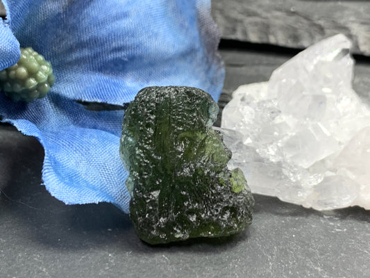 Moldavite 4.36gr - Raw Moldavite from Chlum