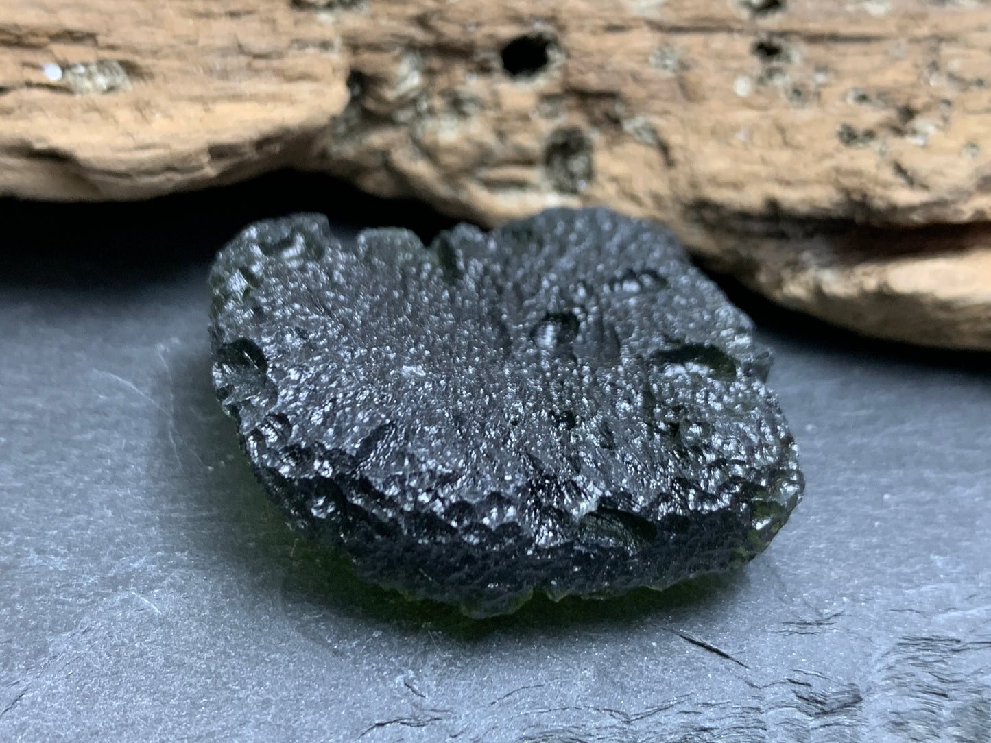 Large Czech Rough Moldavite 15.13g