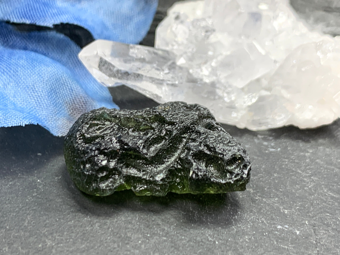 Moldavite 4.36gr - Raw Moldavite from Chlum