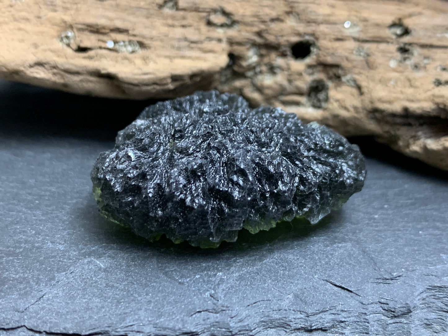 Large Rough Moldavite 17.46g