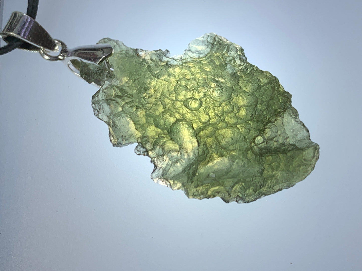 Raw Moldavite pendant 4.3g