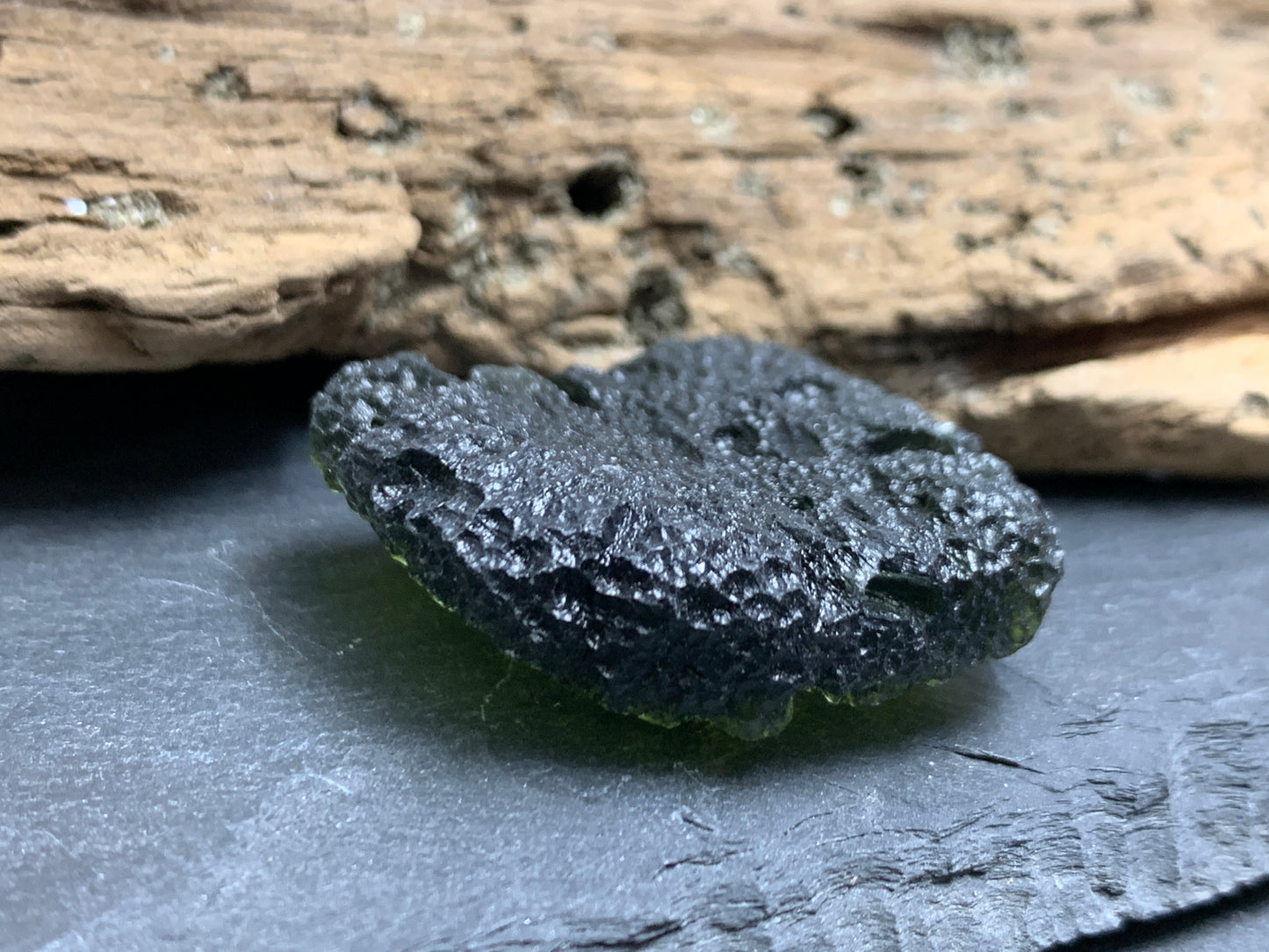 Large Czech Rough Moldavite 15.13g