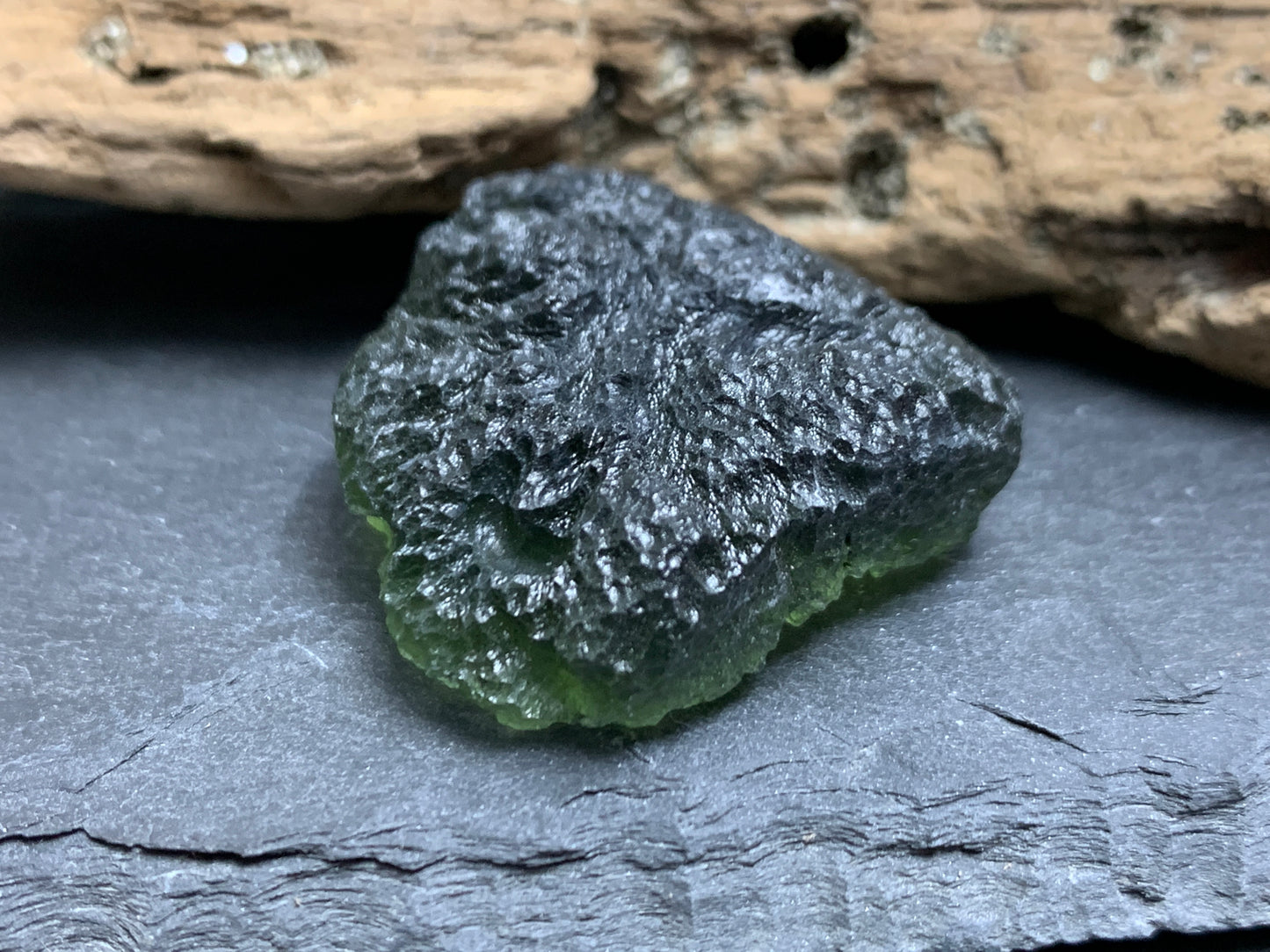 Large Czech Rough Moldavite 15.88g