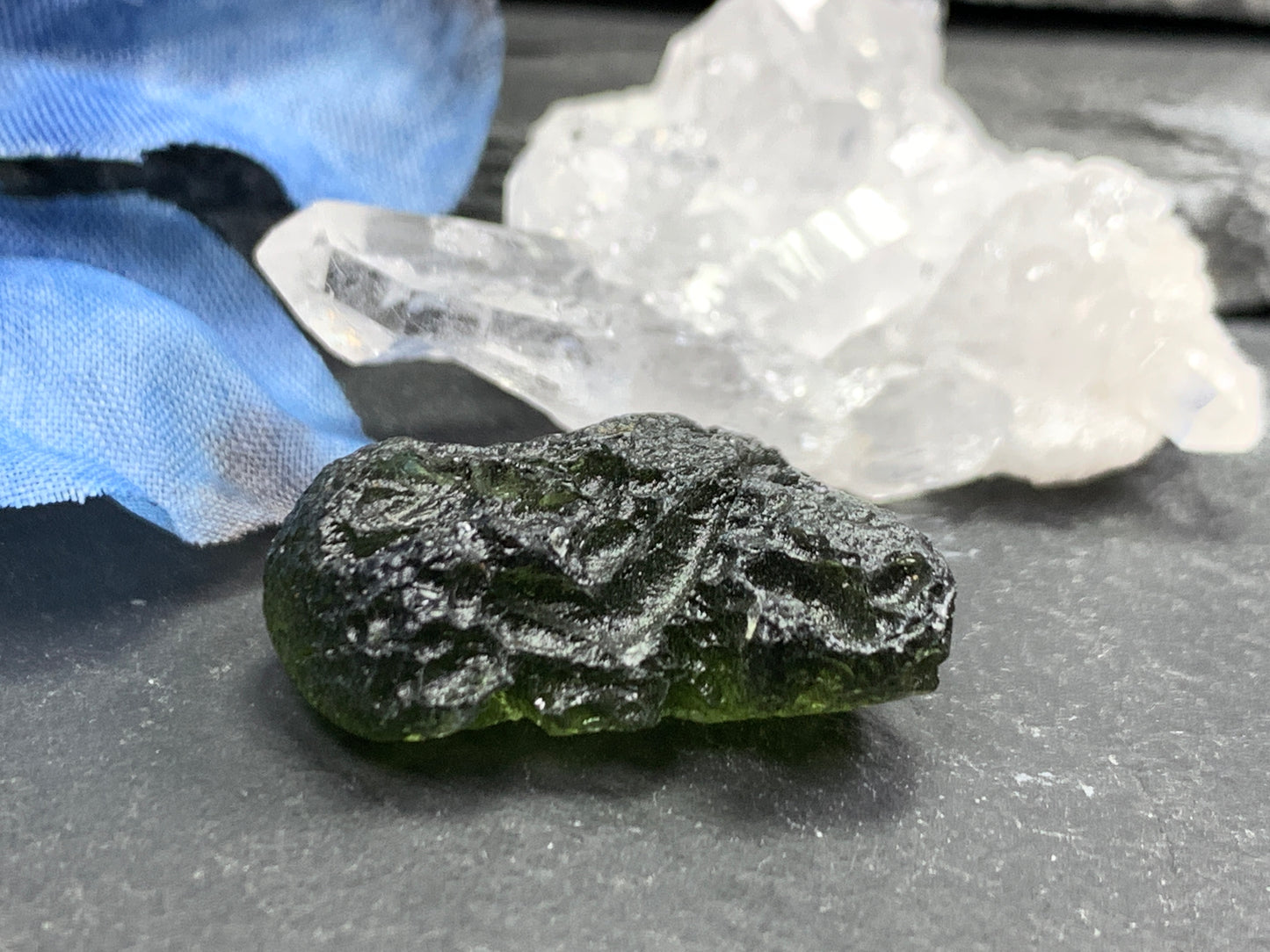 Moldavite 4.36gr - Raw Moldavite from Chlum