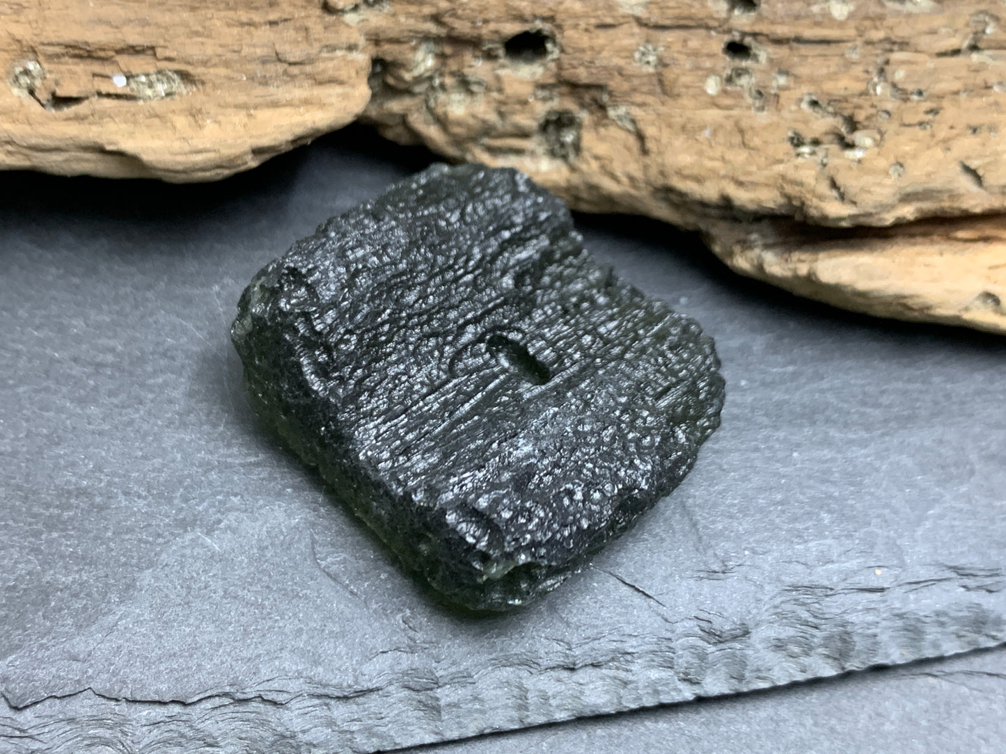 Large Czech Rough Moldavite 15.94g