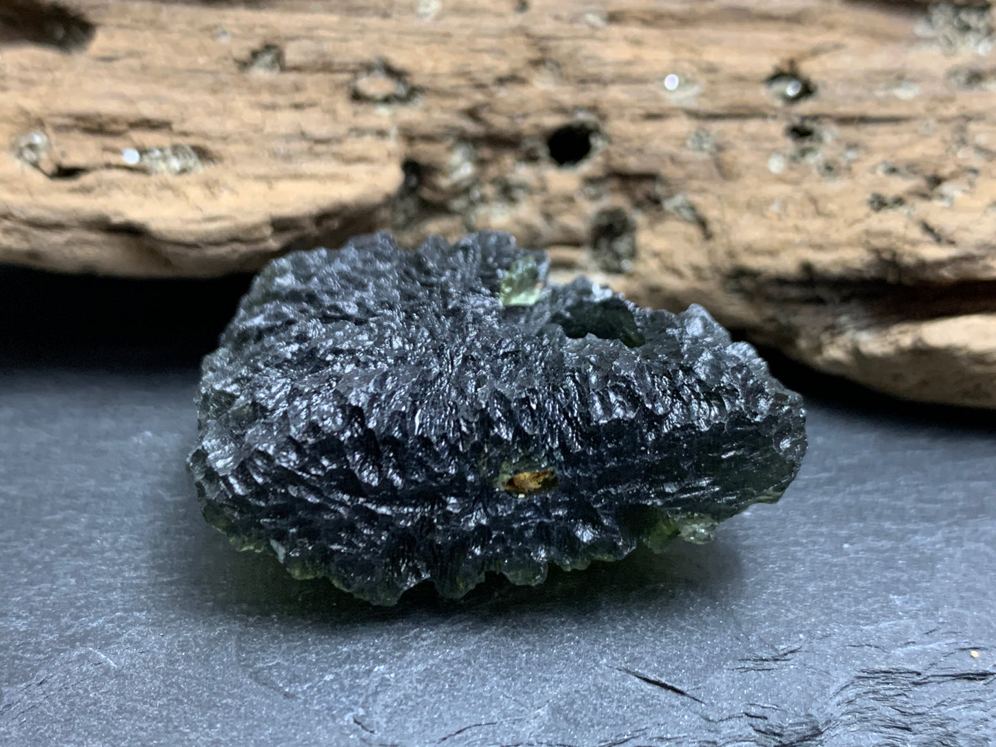 Large Rough Moldavite 17.46g