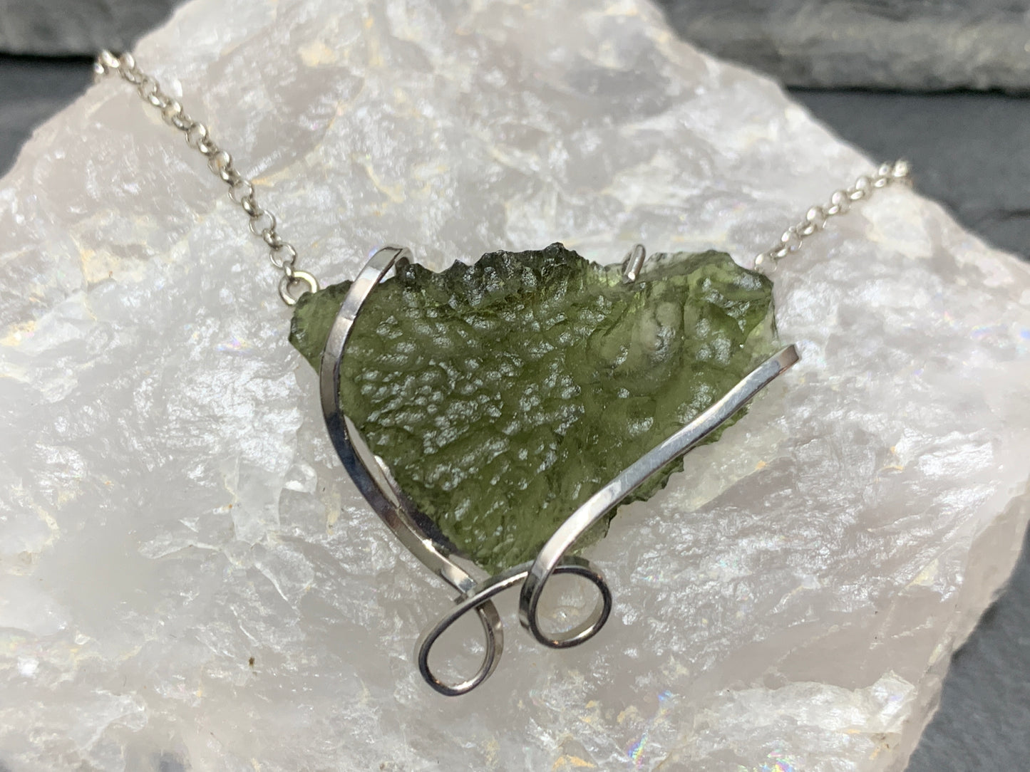 Besednice Sterling Silver Necklace