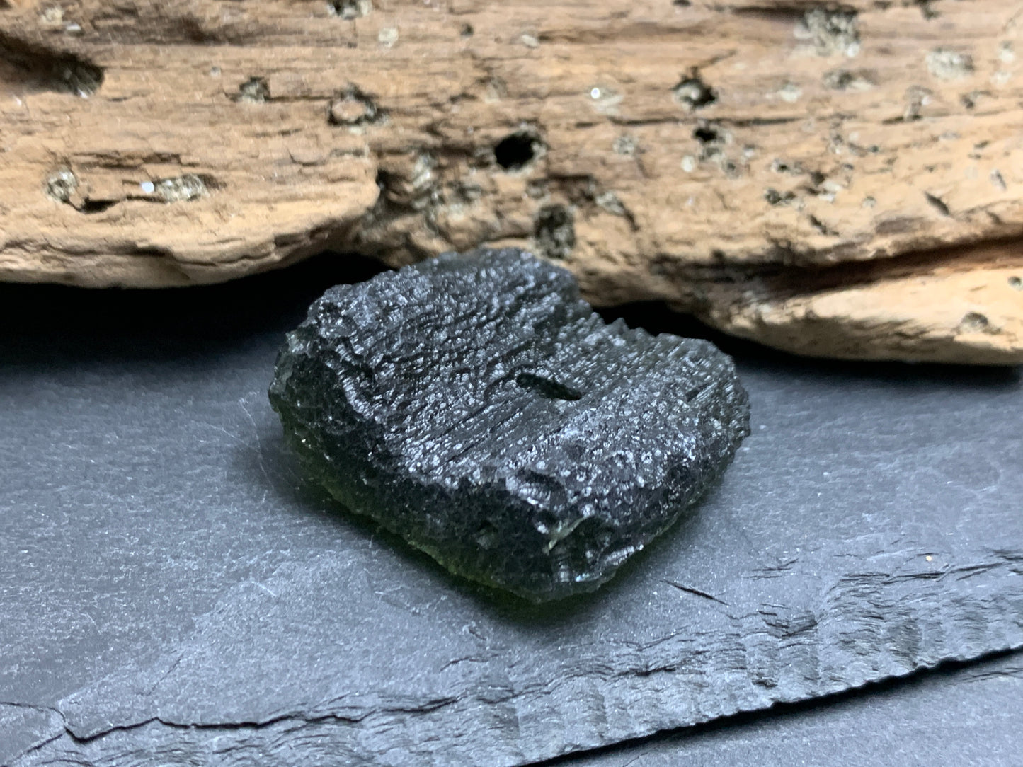 Large Czech Rough Moldavite 15.94g