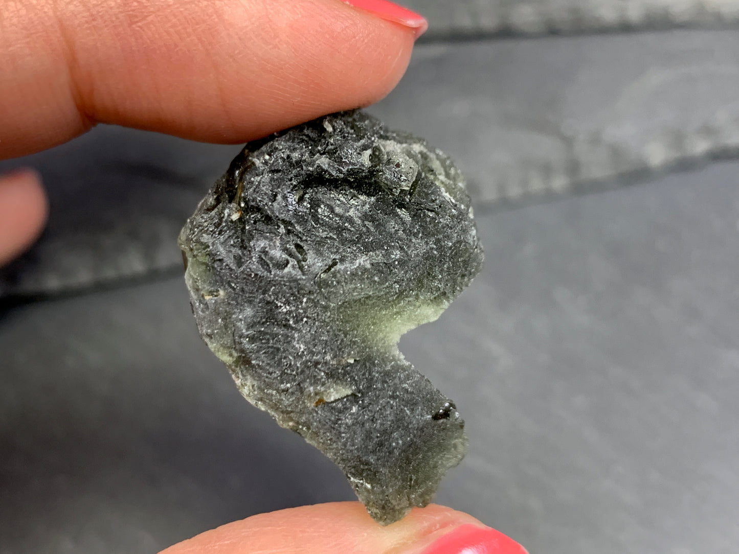 Moldavite 8.81gr - Raw Moldavite from Chlum