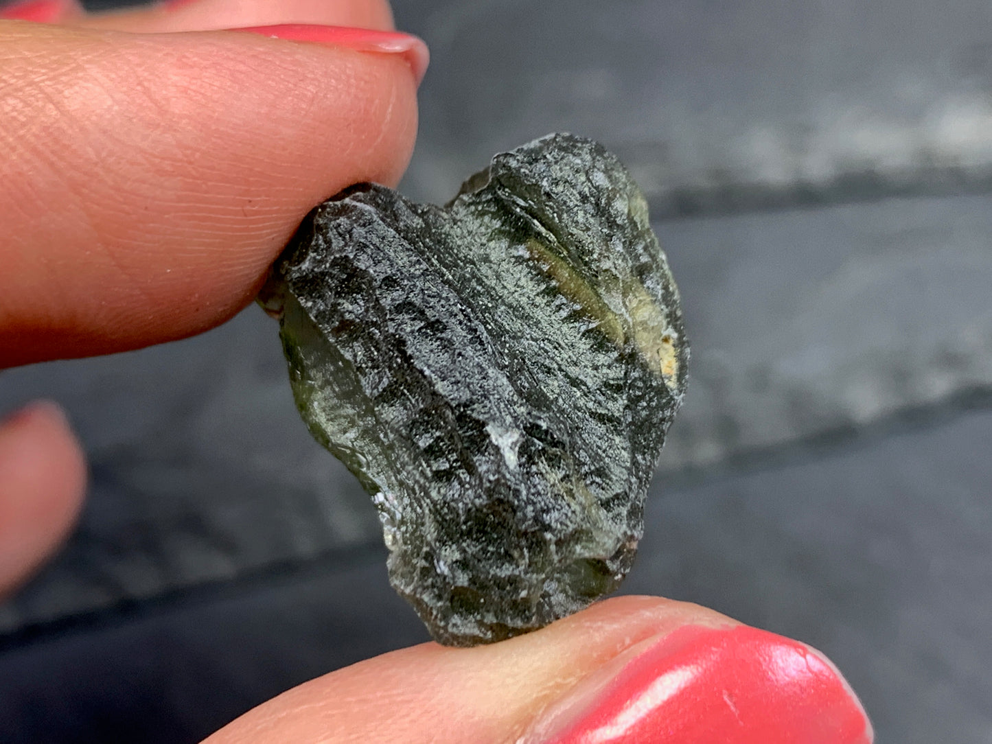 Moldavite 2.98g - Raw Moldavite from Chlum