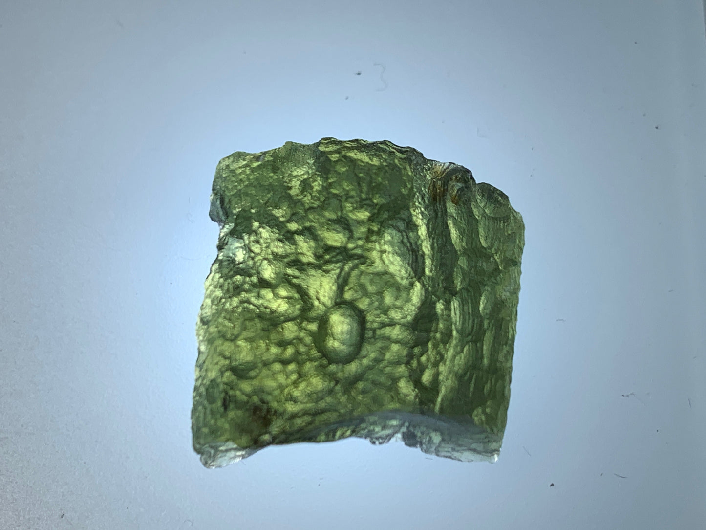 Moldavite 4.04gr - Raw Moldavite from Chlum