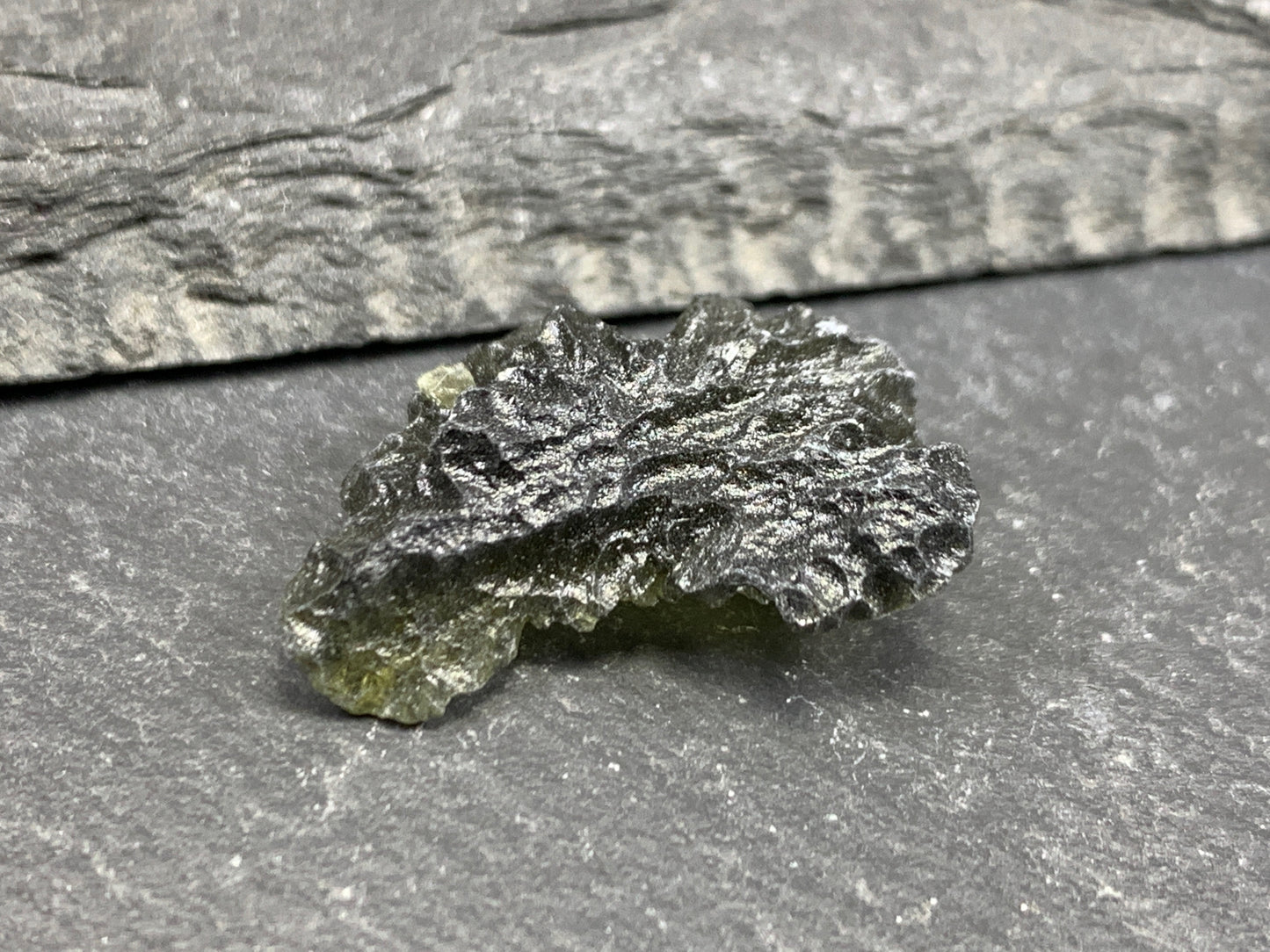 Moldavite 2.36g- Raw Moldavite from Chlum
