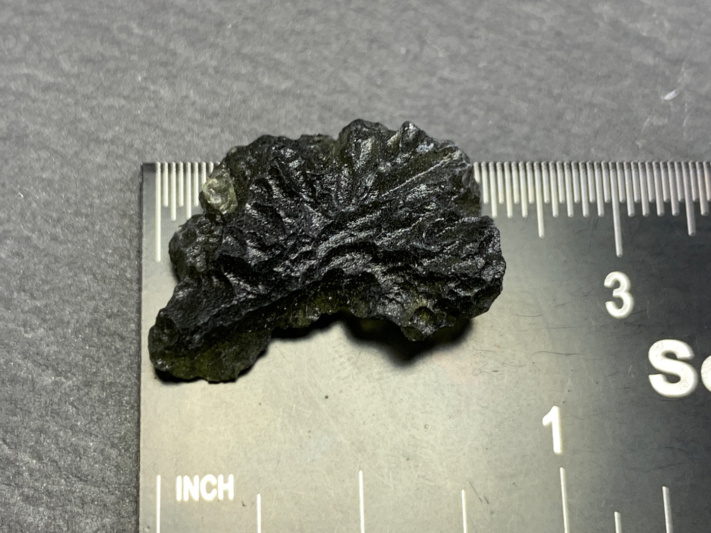 Moldavite 2.36g- Raw Moldavite from Chlum