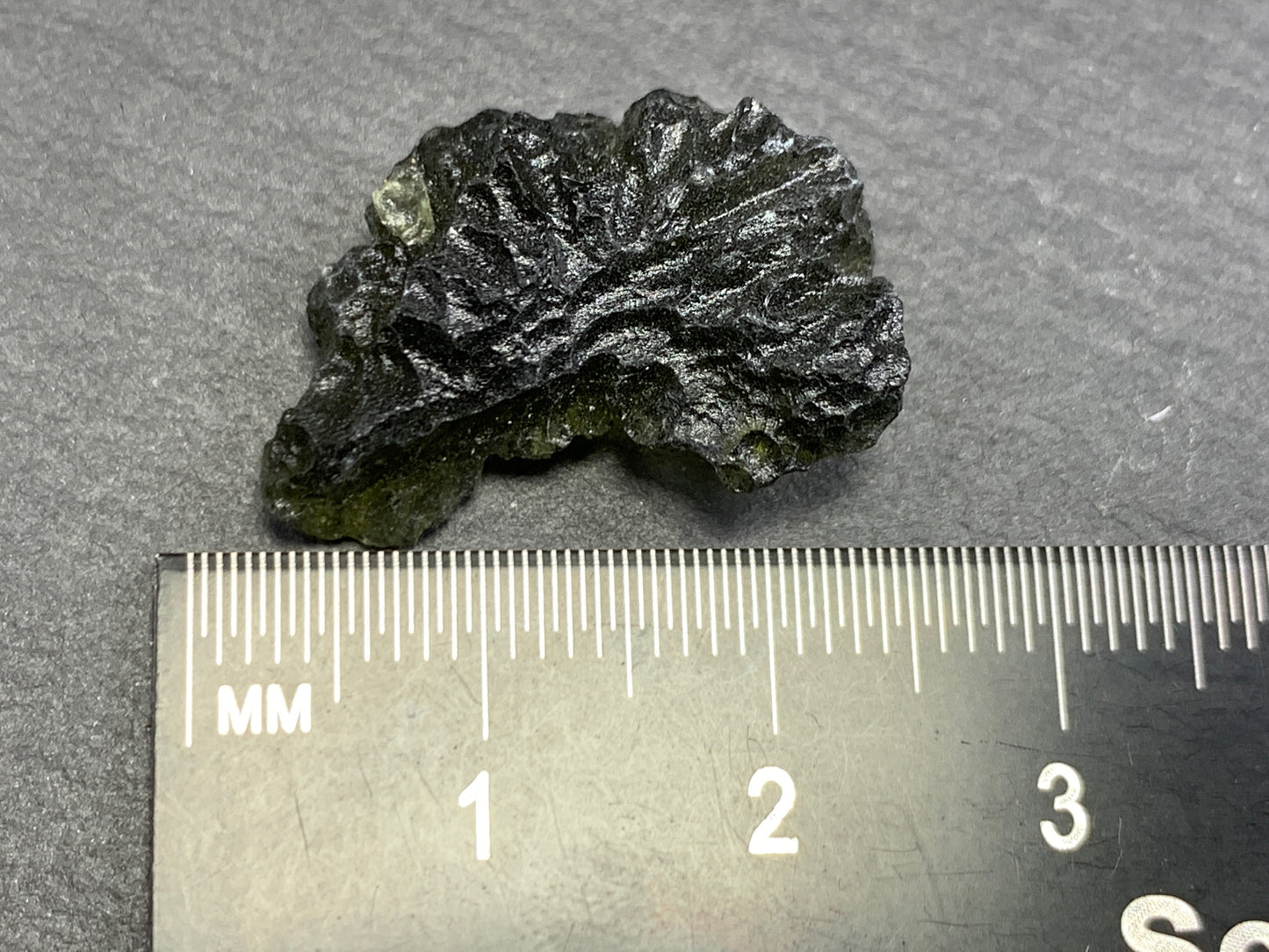 Moldavite 2.36g- Raw Moldavite from Chlum