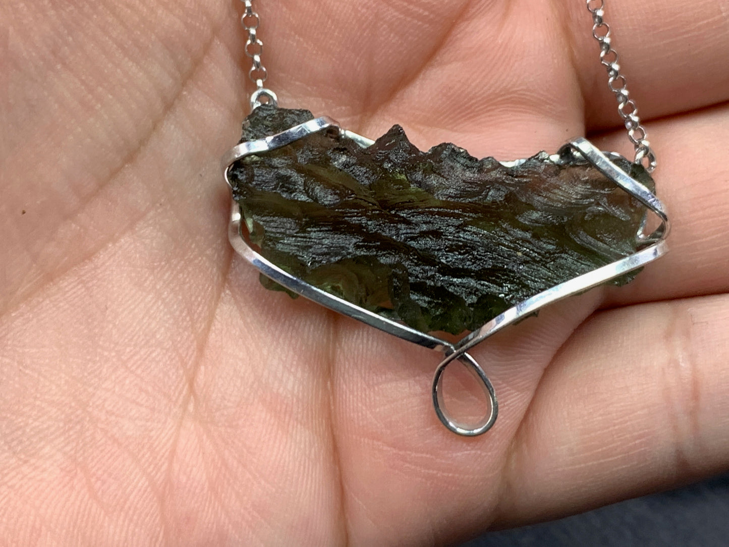 Besednice Sterling Silver Necklace