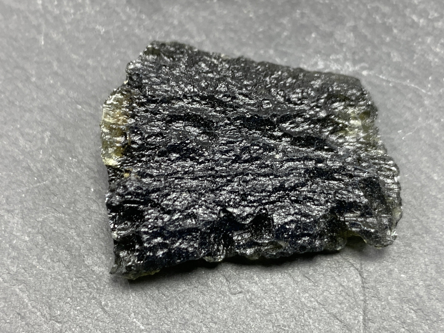 Large Rough Moldavite 12.08g/ rough Moldavite crystal