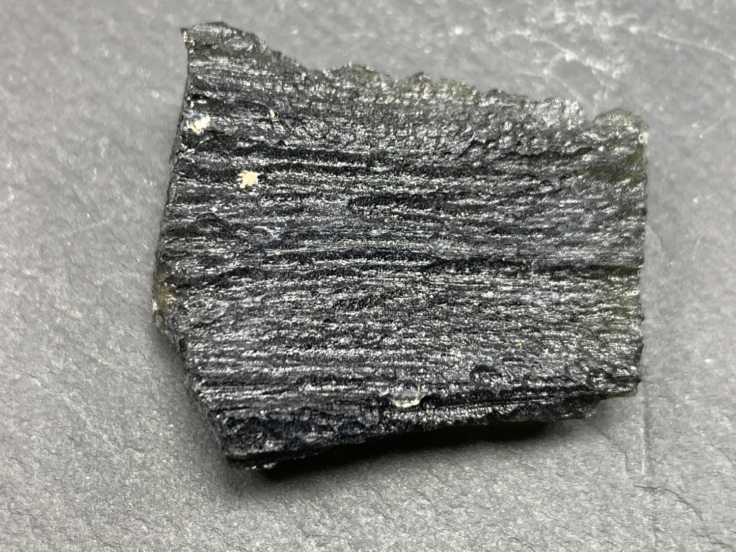 Large Rough Moldavite 12.08g/ rough Moldavite crystal