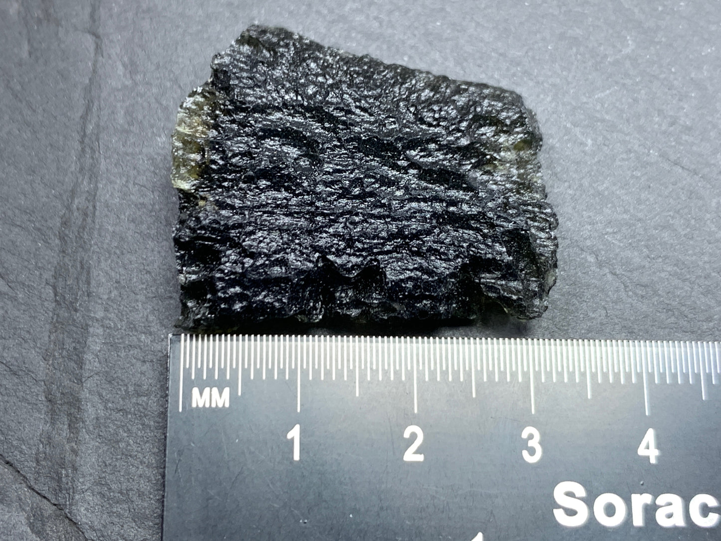 Large Rough Moldavite 12.08g/ rough Moldavite crystal