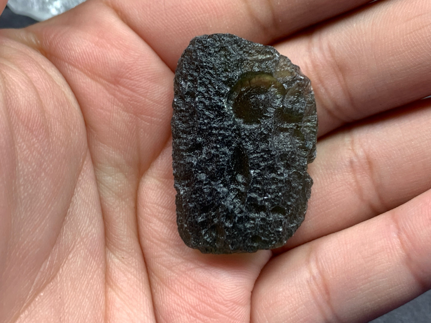 Large Czech Rough Moldavite 10.04g
