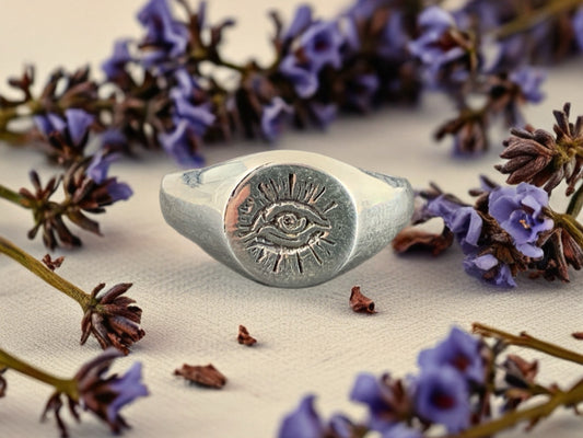All Seeing Eye Signet Ring