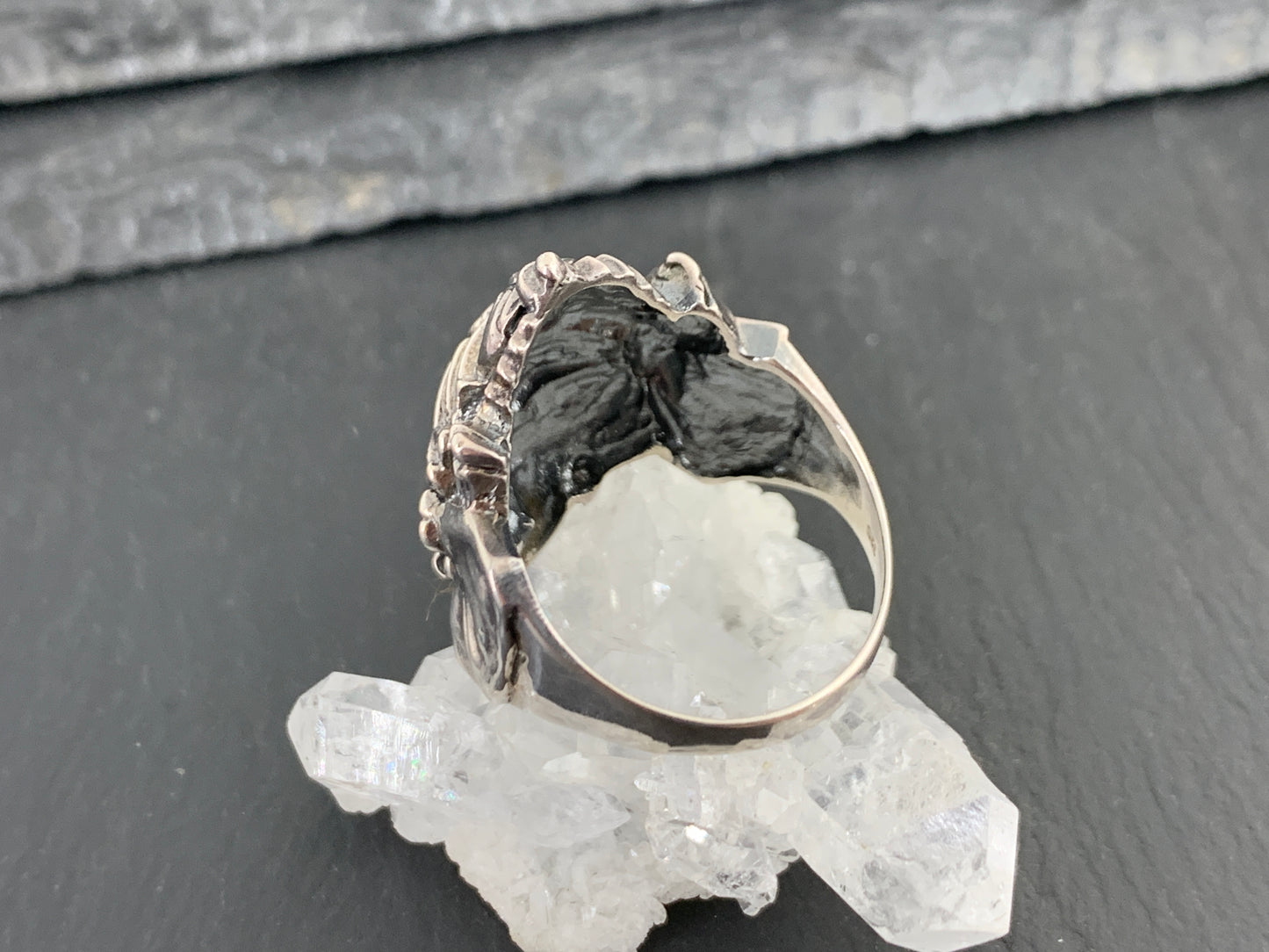 Sterling Silver Ganesha Ring – Hindu God Elephant Head Ring – Lord Ganesha Jewelry