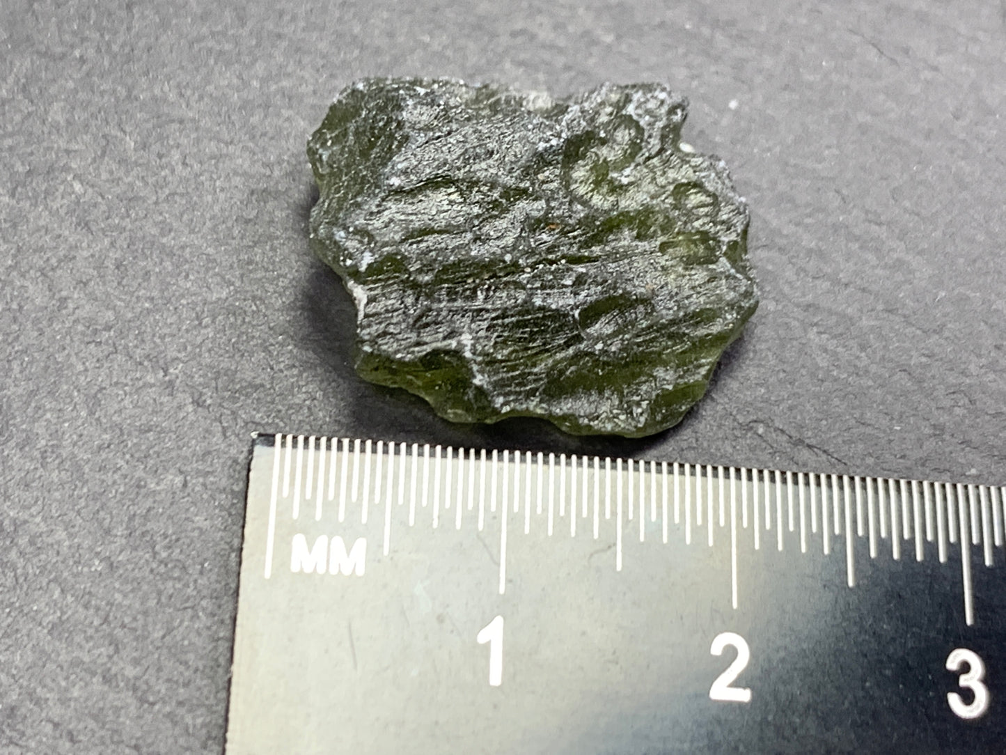 Moldavite 2.42g- Raw Moldavite from Chlum