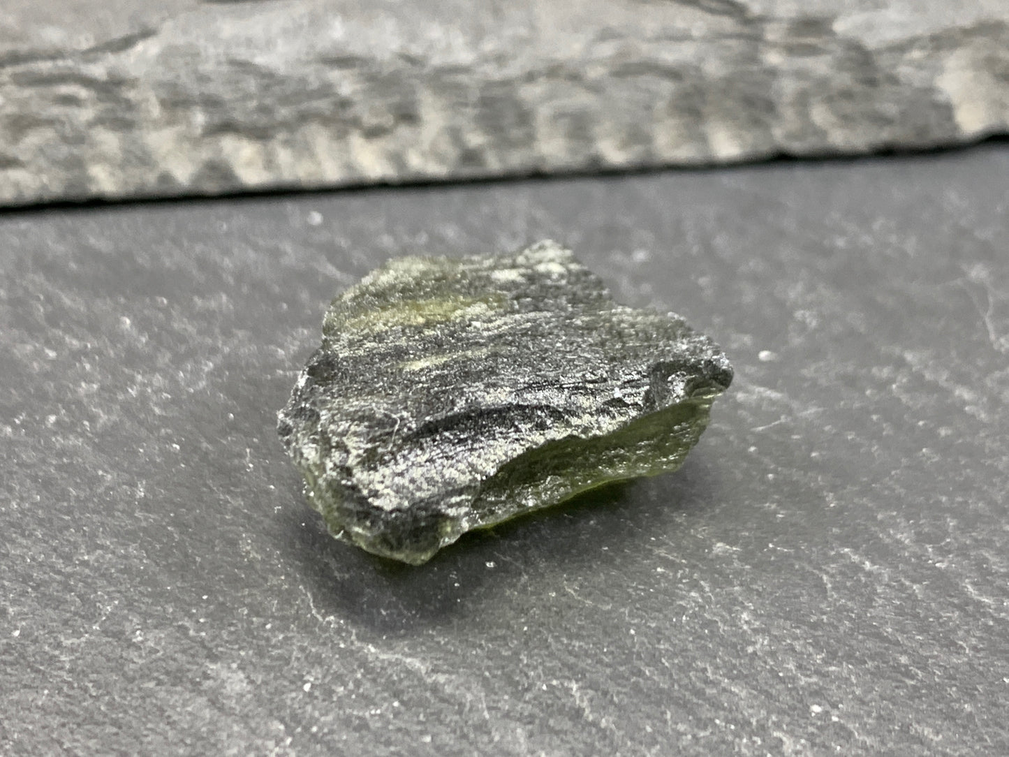 Moldavite 2.98g - Raw Moldavite from Chlum