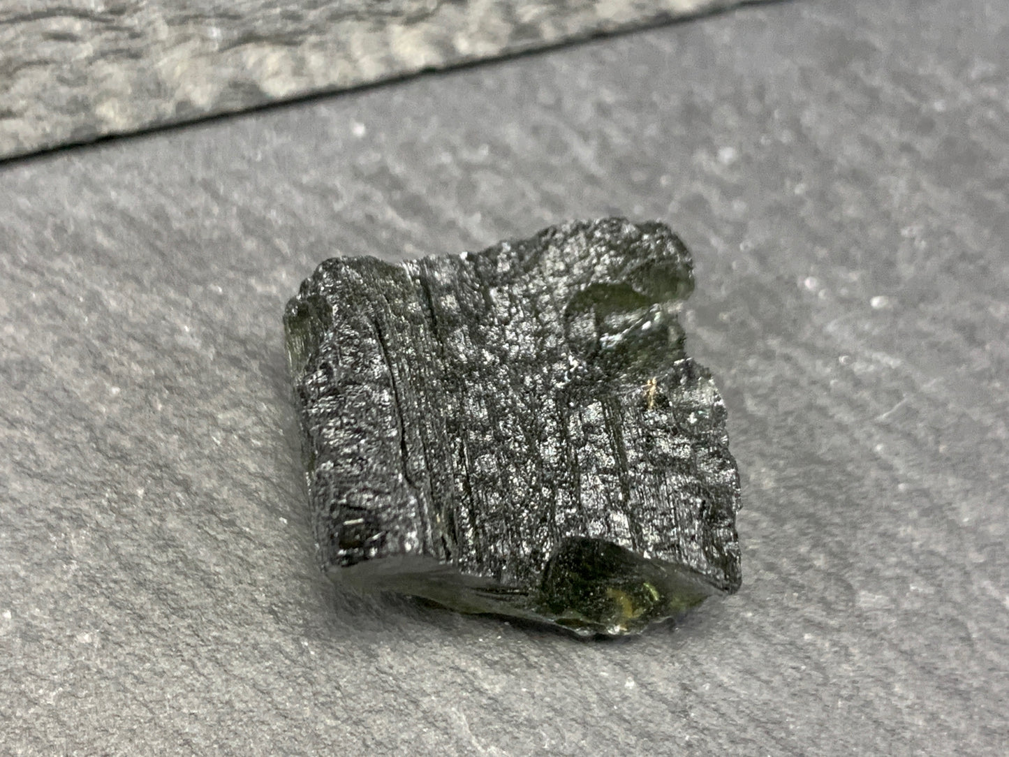 Moldavite 4.04gr - Raw Moldavite from Chlum