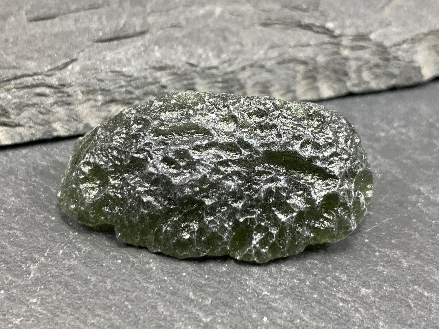 Moldavite 7.88gr - Raw Moldavite from Chlum